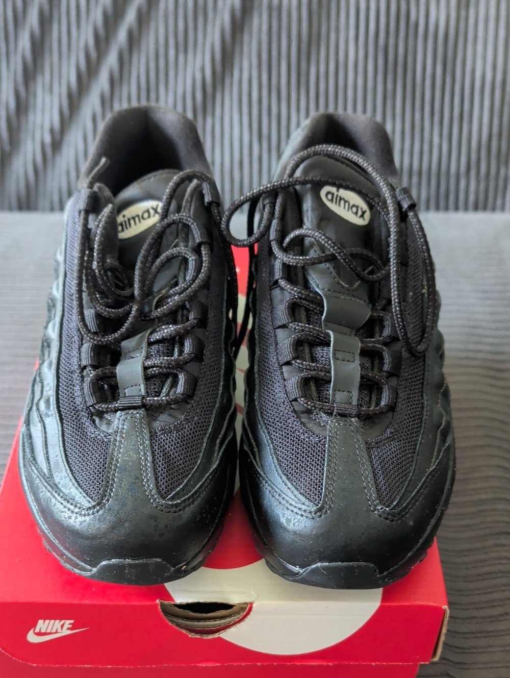 Nike Air Max Black Boy's Sneakers